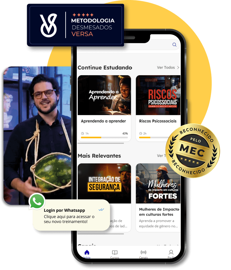 Plataforma Elite do Varejo com certificação MEC